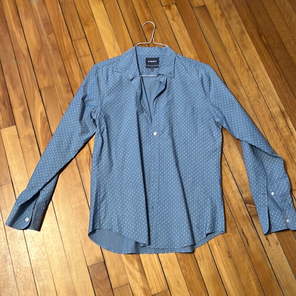 Mens button down dress shirt, medium slim fit